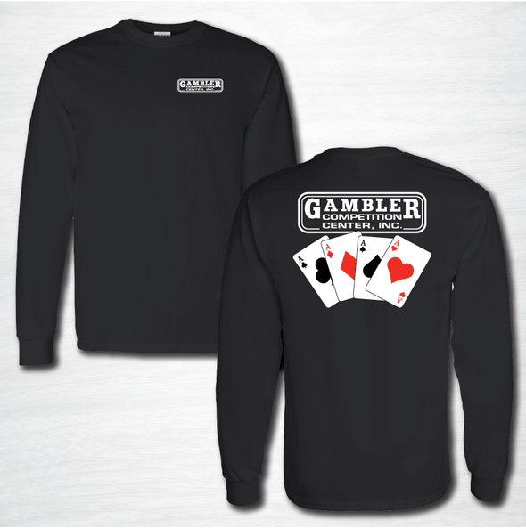 Vintage Gambler Aces Long-sleeve