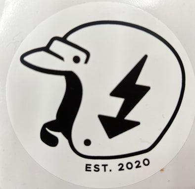 Throttle Down Threads Helmet Decal