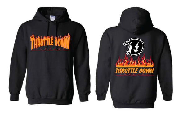 TDT Flame Logo Hoodie