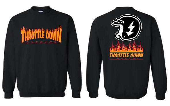 TDT Flame Crewneck