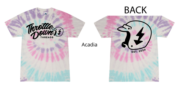 Direct to Garment TDT Logo Tee Tye Dye Edition - Multiple Colors Available