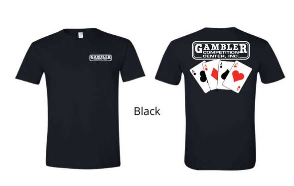Vintage Gambler 4 Aces Squared Tee - Multiple Colors Available