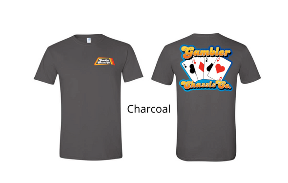 Vintage Gambler 4 Aces Tee - Multiple Colors Available