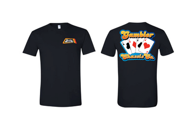 Vintage Gambler 4 Aces Tee - Multiple Colors Available