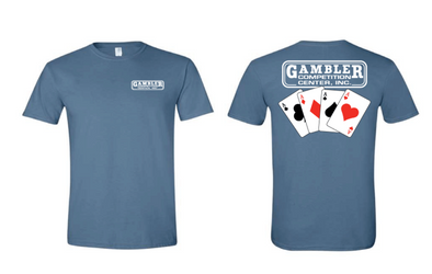 Vintage Gambler 4 Aces Squared Tee - Multiple Colors Available