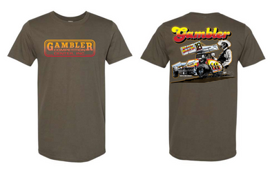 Vintage Gambler Cowboy Tee - Multiple Colors Available