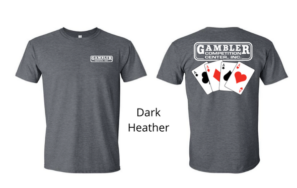 Vintage Gambler 4 Aces Squared Tee - Multiple Colors Available