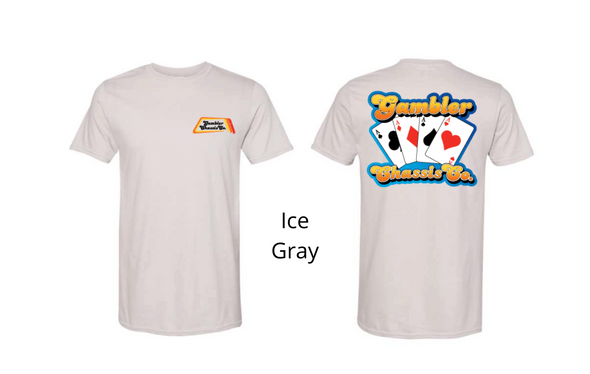 Vintage Gambler 4 Aces Tee - Multiple Colors Available