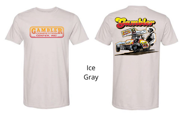 Vintage Gambler Cowboy Tee - Multiple Colors Available