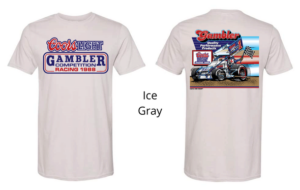 Vintage '88 Gambler Racing Tee - Multiple Colors Available