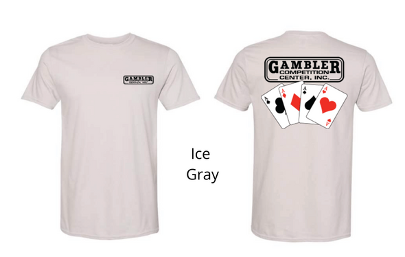 Vintage Gambler 4 Aces Squared Tee - Multiple Colors Available