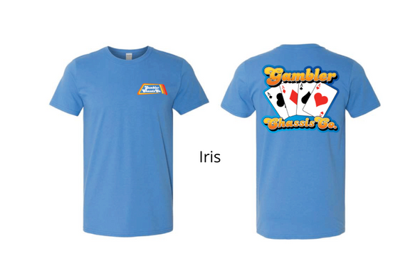 Vintage Gambler 4 Aces Tee - Multiple Colors Available
