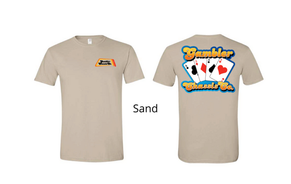 Vintage Gambler 4 Aces Tee - Multiple Colors Available