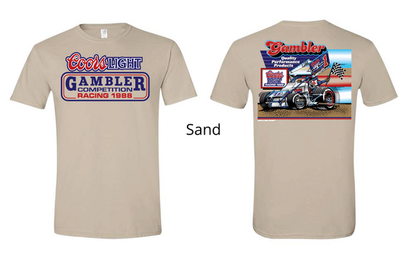 Vintage '88 Gambler Racing Tee - Multiple Colors Available