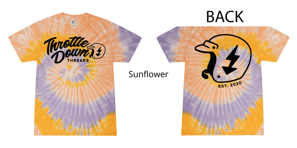 Direct to Garment TDT Logo Tee Tye Dye Edition - Multiple Colors Available