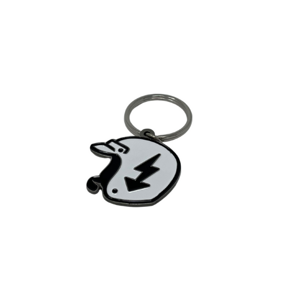 Throttle Down Threads Helmet Keychain