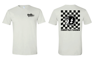 Direct to Garment TDT Checkered T-Shirt - Multiple Colors Available