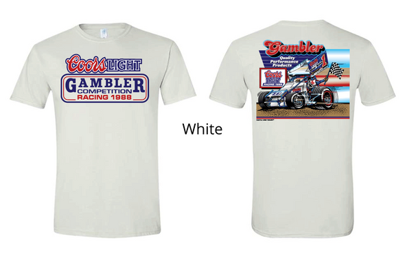 Vintage '88 Gambler Racing Tee - Multiple Colors Available