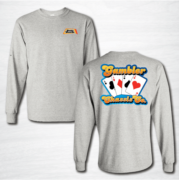 Vintage Gambler Aces Long-sleeve
